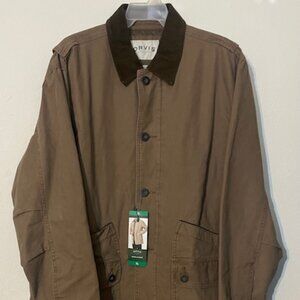 Brand New Orvis Barn Jacket, Classic Collection, Quilted Lining, Brown, Size XL